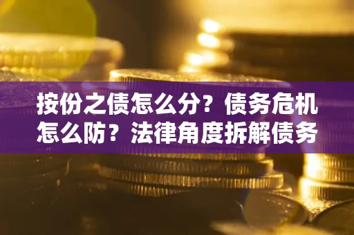 北京按份之债怎么分？债务危机怎么防？法律角度拆解债务分配与风险自保指南