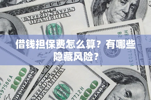 北京借钱担保费怎么算？有哪些隐藏风险？