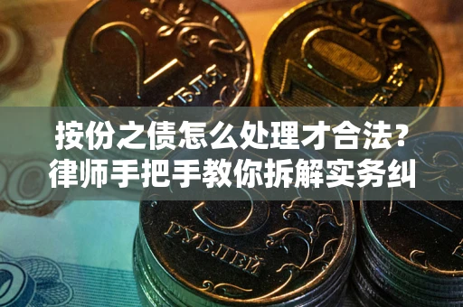 北京按份之债怎么处理才合法？律师手把手教你拆解实务纠纷