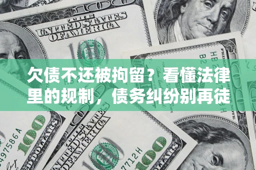 北京欠债不还被拘留？看懂法律里的规制，债务纠纷别再徒劳奔波