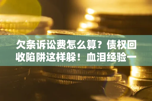 北京欠条诉讼费怎么算？债权回收陷阱这样躲！血泪经验一次讲透