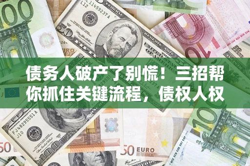 北京债务人破产了别慌！三招帮你抓住关键流程，债权人权益不再缩水