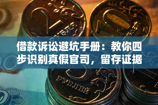北京借款诉讼避坑手册：教你四步识别真假官司，留存证据不踩雷